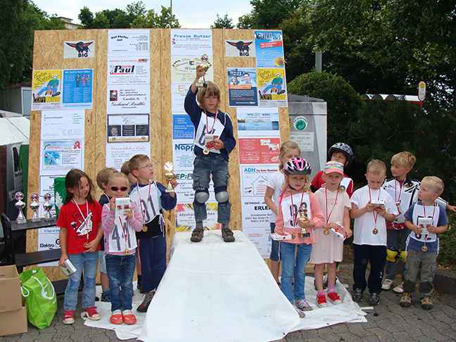 Siegerehrung Kinder 3 bis 6 Jahre